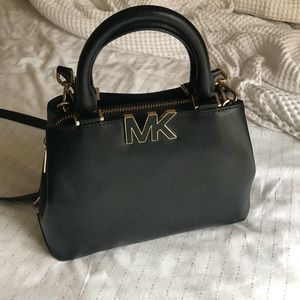 Michael Kors black crossbody handbag